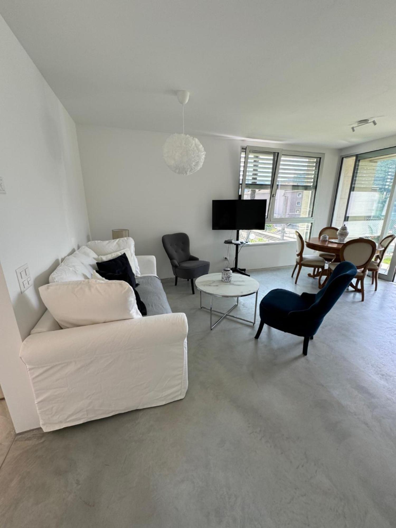 Neue Gartenwohnung Mit Sicht Auf Den Luganersee Ponte Tresa Εξωτερικό φωτογραφία